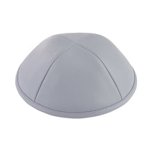 Periwinkle Leather Yarmulke