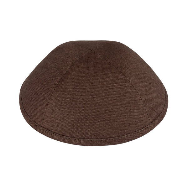 Dark Brown Linen Ikippah
