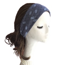 Double Lined Blue Headband