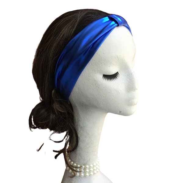 Blue Hologram Headband