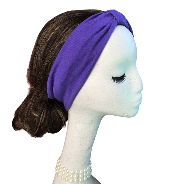 Solid Purple Headband
