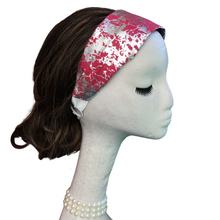 Pink Crackle Headband