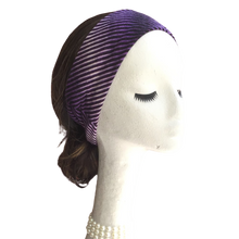 Purple Lined Headband