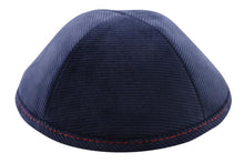 Navy Corduroy with Red Stitching Ikippah